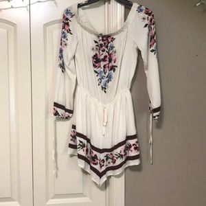 Off the shoulder romper